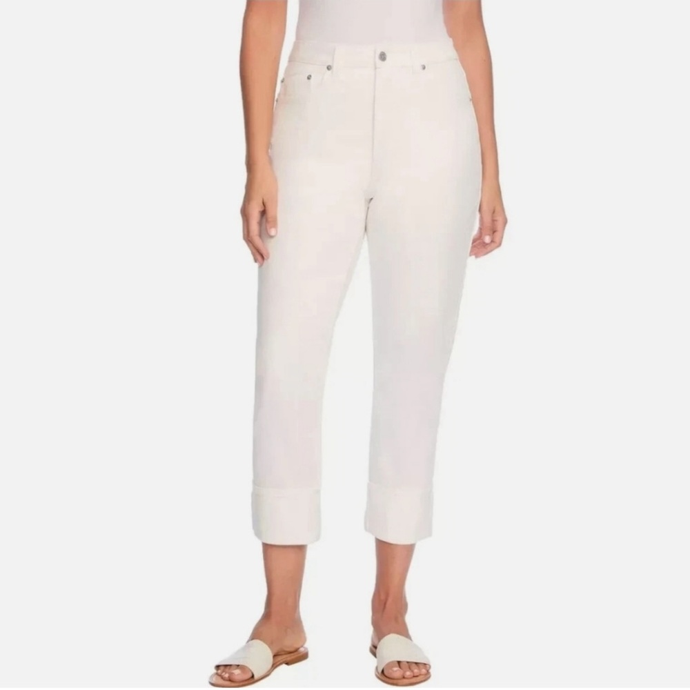 Frye Women’s High-Rise White Amari Cropped Jeans Size 12 NWOT